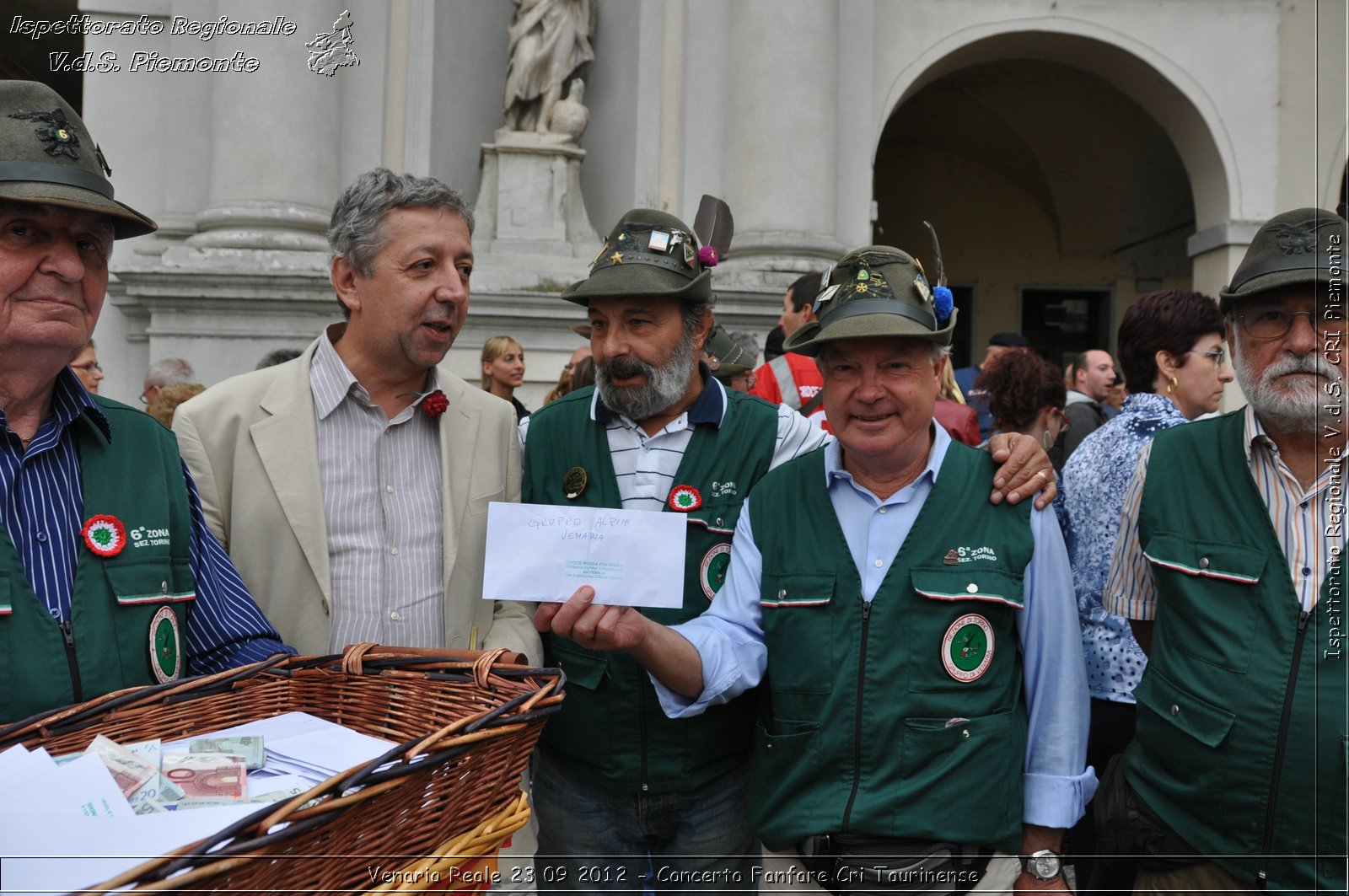 Venaria Reale 23 09 2012 - Concerto Fanfare Cri Taurinense - Croce Rossa Italiana - Ispettorato Regionale Volontari del Soccorso del Piemonte