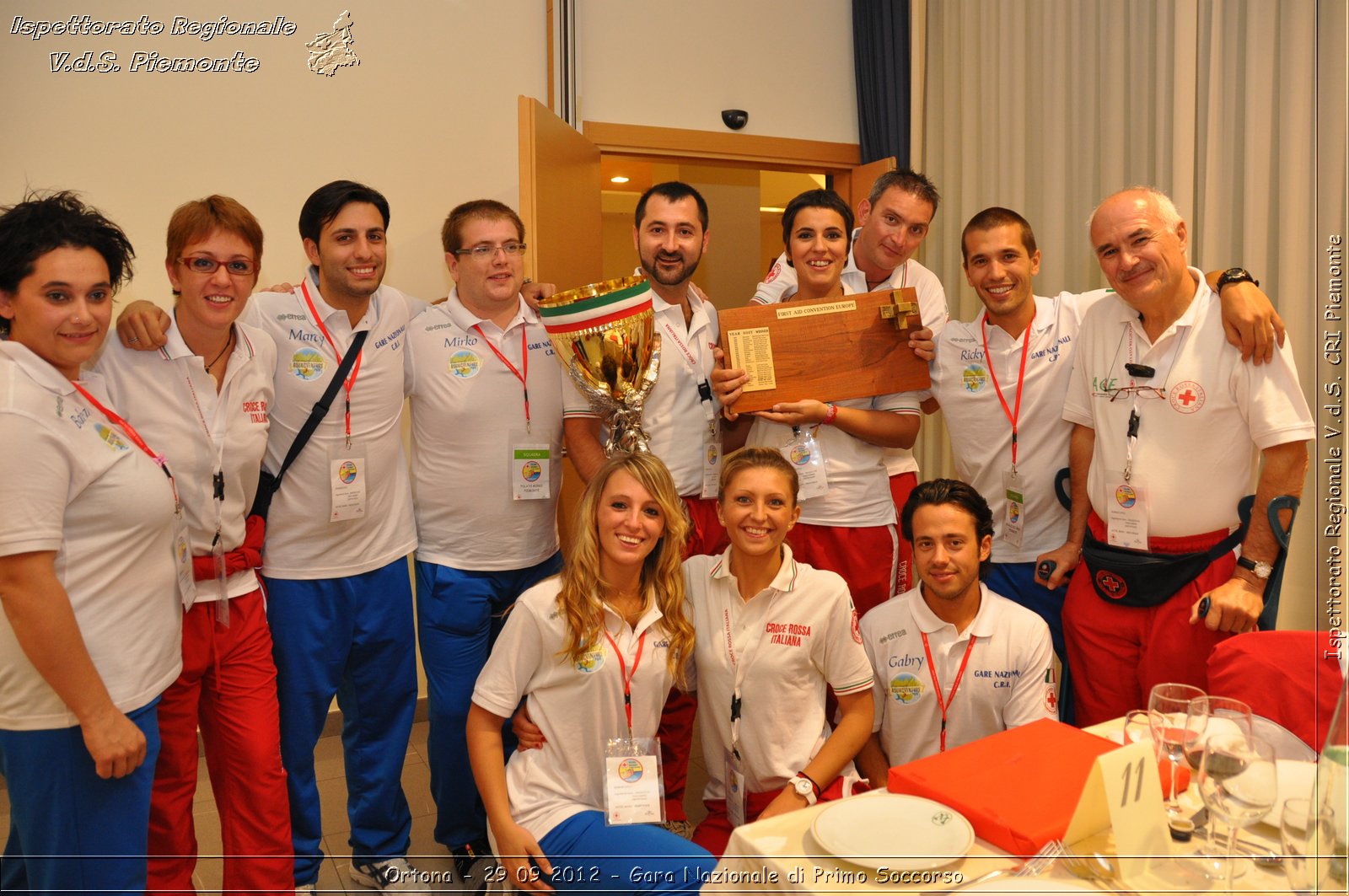 Ortona - 29 09 2012 - Gara Nazionale di Primo Soccorso - Croce Rossa Italiana - Ispettorato Regionale Volontari del Soccorso del Piemonte