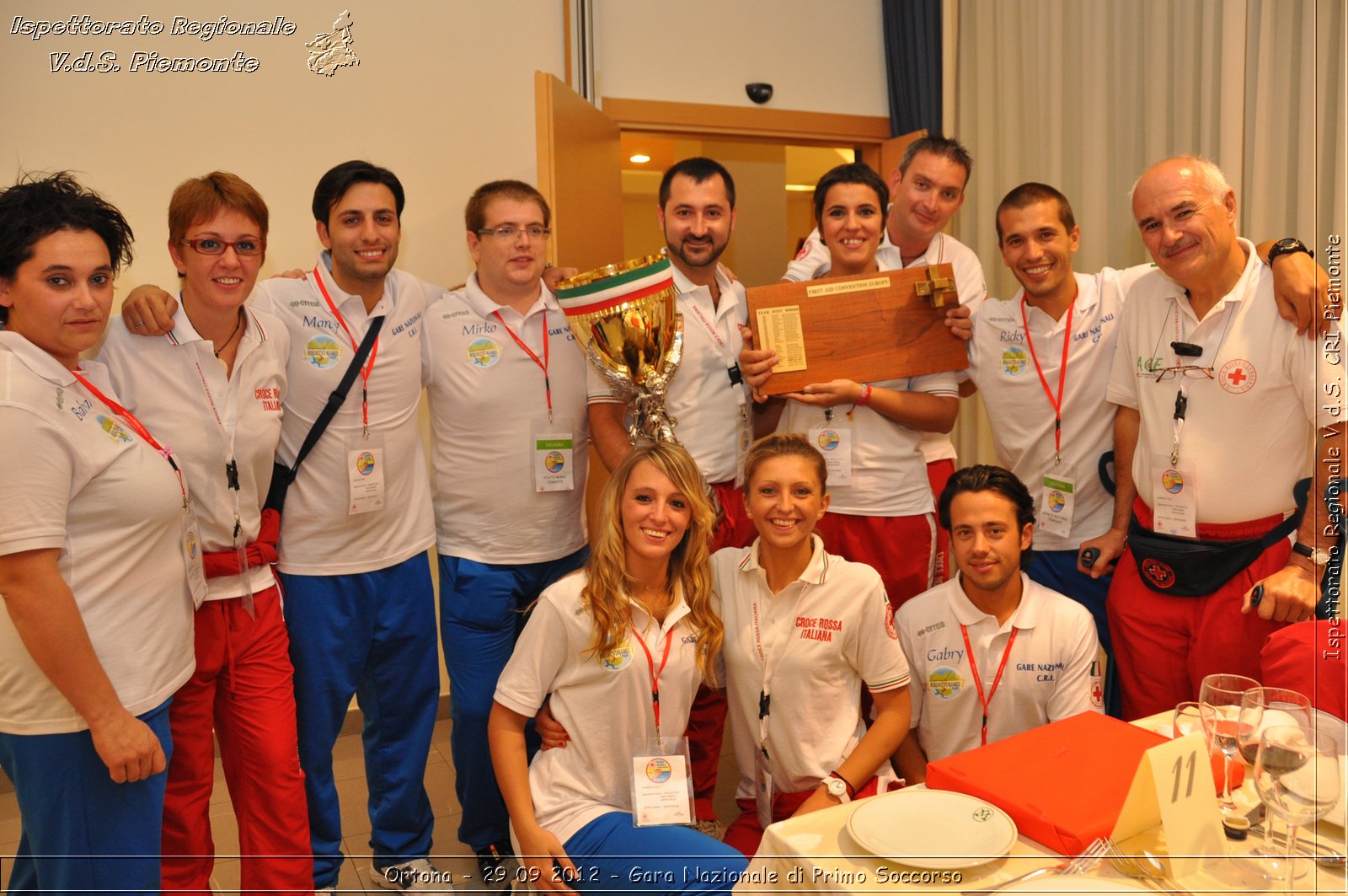 Ortona - 29 09 2012 - Gara Nazionale di Primo Soccorso - Croce Rossa Italiana - Ispettorato Regionale Volontari del Soccorso del Piemonte