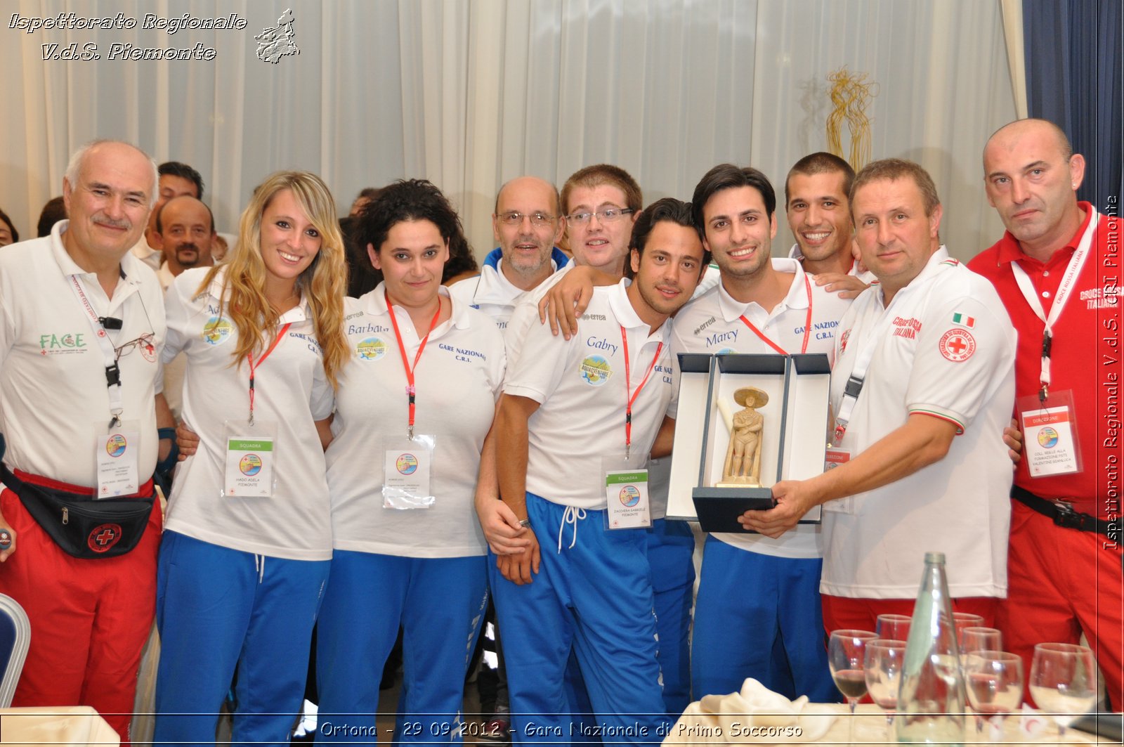 Ortona - 29 09 2012 - Gara Nazionale di Primo Soccorso - Croce Rossa Italiana - Ispettorato Regionale Volontari del Soccorso del Piemonte