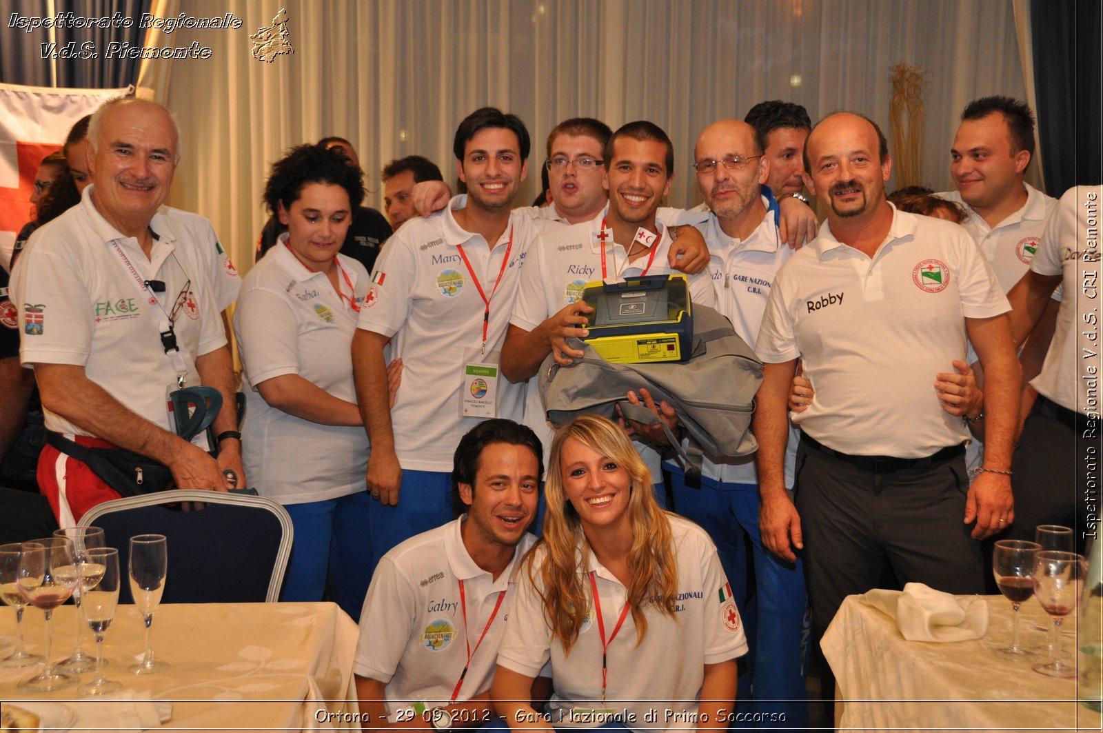 Ortona - 29 09 2012 - Gara Nazionale di Primo Soccorso - Croce Rossa Italiana - Ispettorato Regionale Volontari del Soccorso del Piemonte