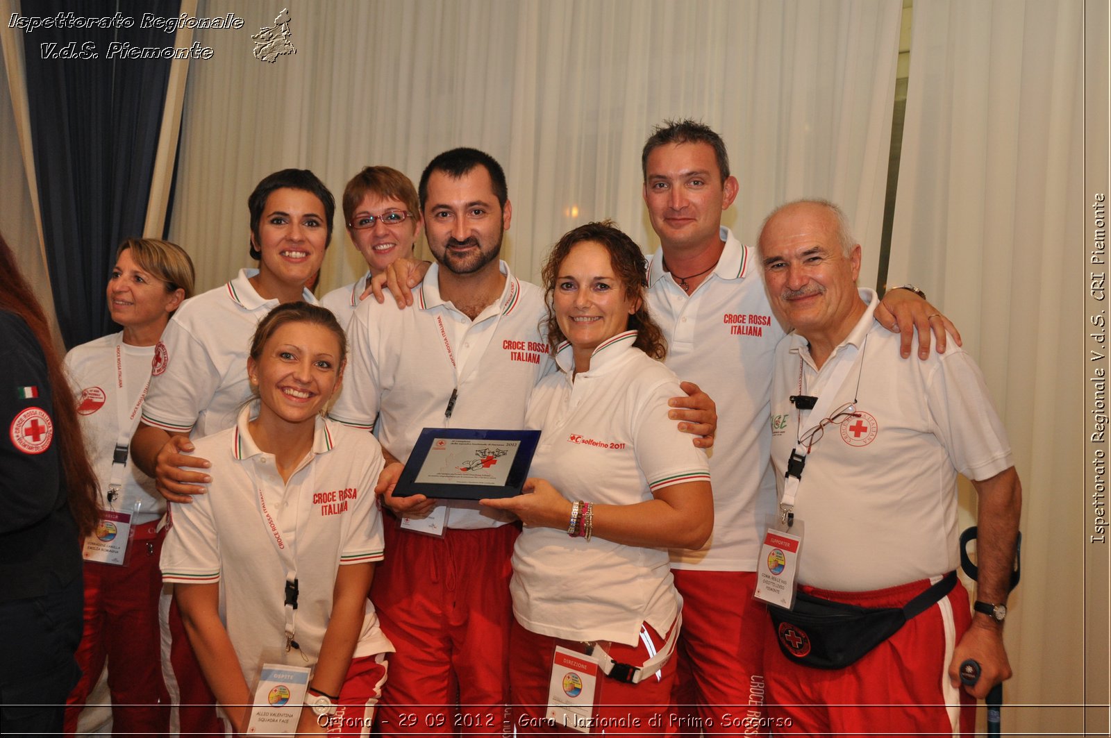 Ortona - 29 09 2012 - Gara Nazionale di Primo Soccorso - Croce Rossa Italiana - Ispettorato Regionale Volontari del Soccorso del Piemonte