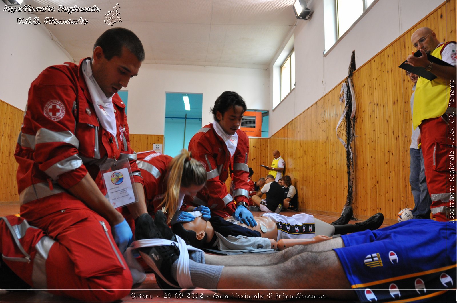 Ortona - 29 09 2012 - Gara Nazionale di Primo Soccorso - Croce Rossa Italiana - Ispettorato Regionale Volontari del Soccorso del Piemonte