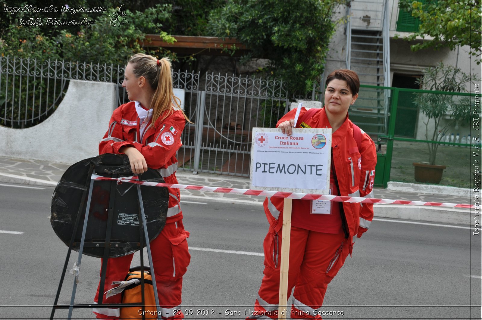 Ortona - 29 09 2012 - Gara Nazionale di Primo Soccorso - Croce Rossa Italiana - Ispettorato Regionale Volontari del Soccorso del Piemonte