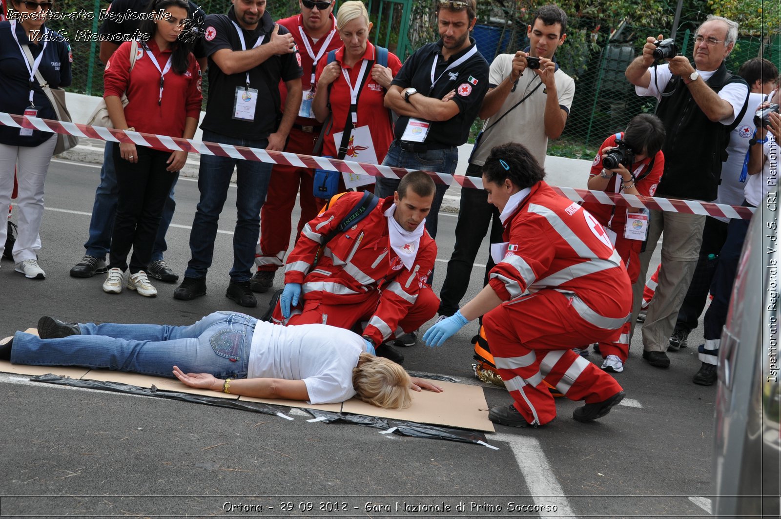 Ortona - 29 09 2012 - Gara Nazionale di Primo Soccorso - Croce Rossa Italiana - Ispettorato Regionale Volontari del Soccorso del Piemonte