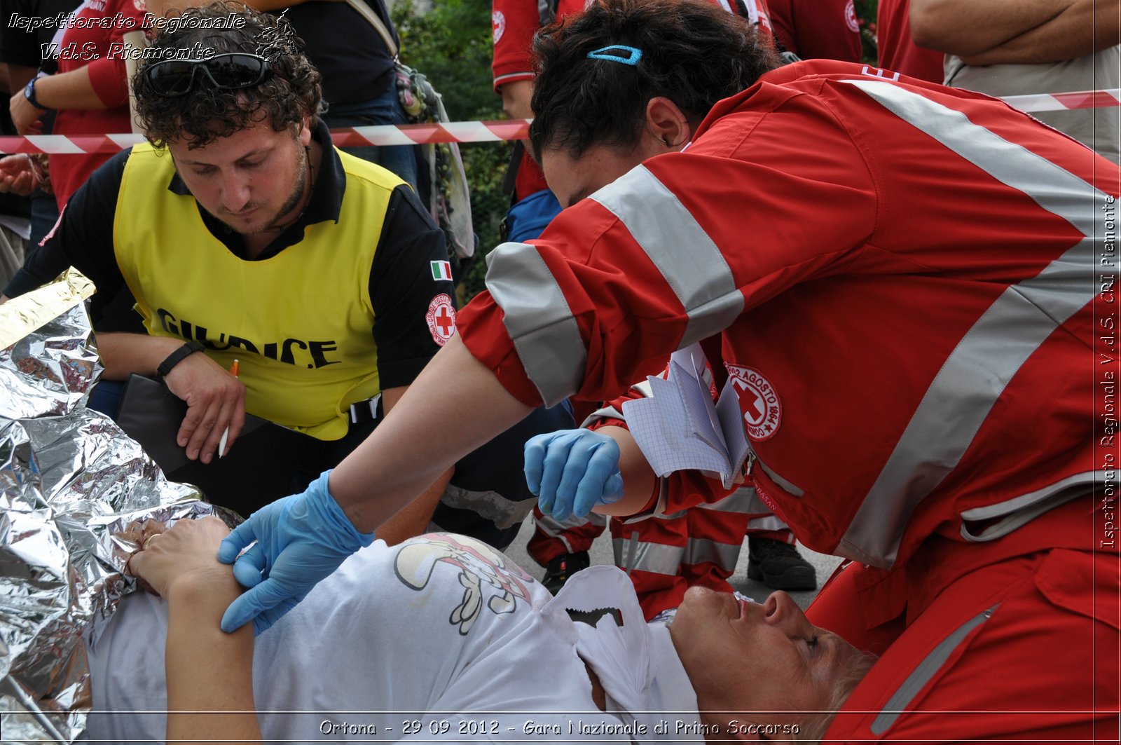 Ortona - 29 09 2012 - Gara Nazionale di Primo Soccorso - Croce Rossa Italiana - Ispettorato Regionale Volontari del Soccorso del Piemonte