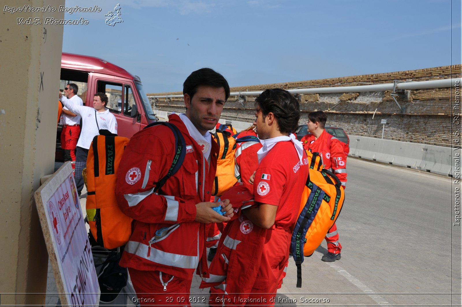 Ortona - 29 09 2012 - Gara Nazionale di Primo Soccorso - Croce Rossa Italiana - Ispettorato Regionale Volontari del Soccorso del Piemonte