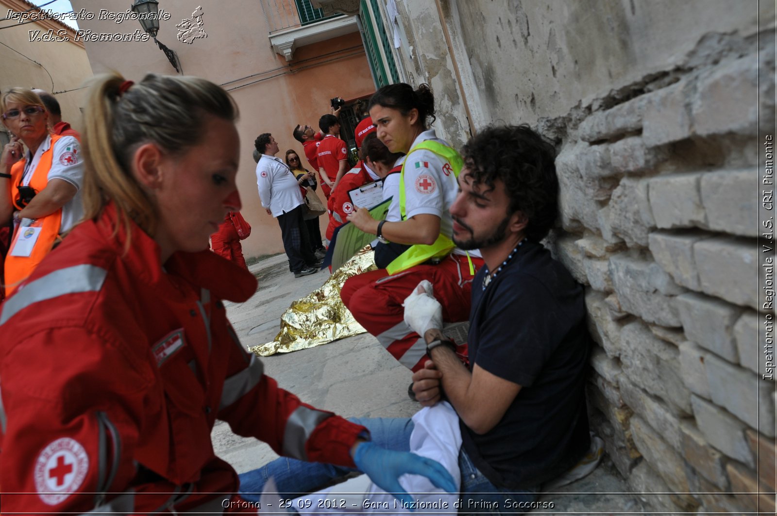 Ortona - 29 09 2012 - Gara Nazionale di Primo Soccorso - Croce Rossa Italiana - Ispettorato Regionale Volontari del Soccorso del Piemonte