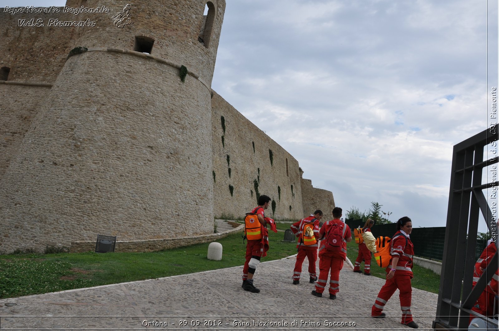 Ortona - 29 09 2012 - Gara Nazionale di Primo Soccorso - Croce Rossa Italiana - Ispettorato Regionale Volontari del Soccorso del Piemonte