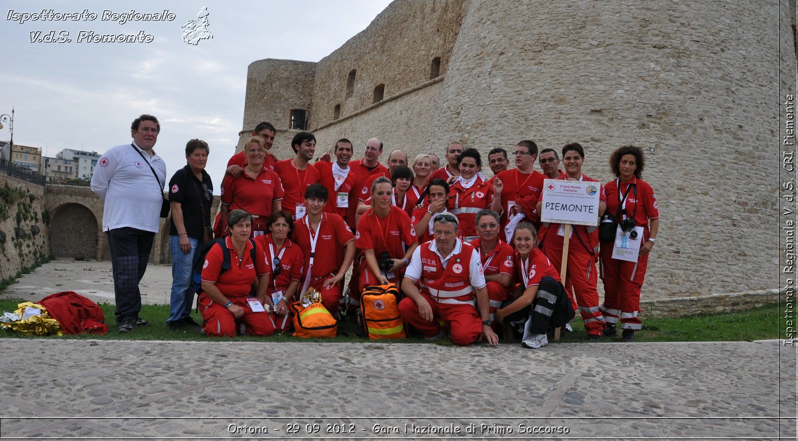 Ortona - 29 09 2012 - Gara Nazionale di Primo Soccorso - Croce Rossa Italiana - Ispettorato Regionale Volontari del Soccorso del Piemonte
