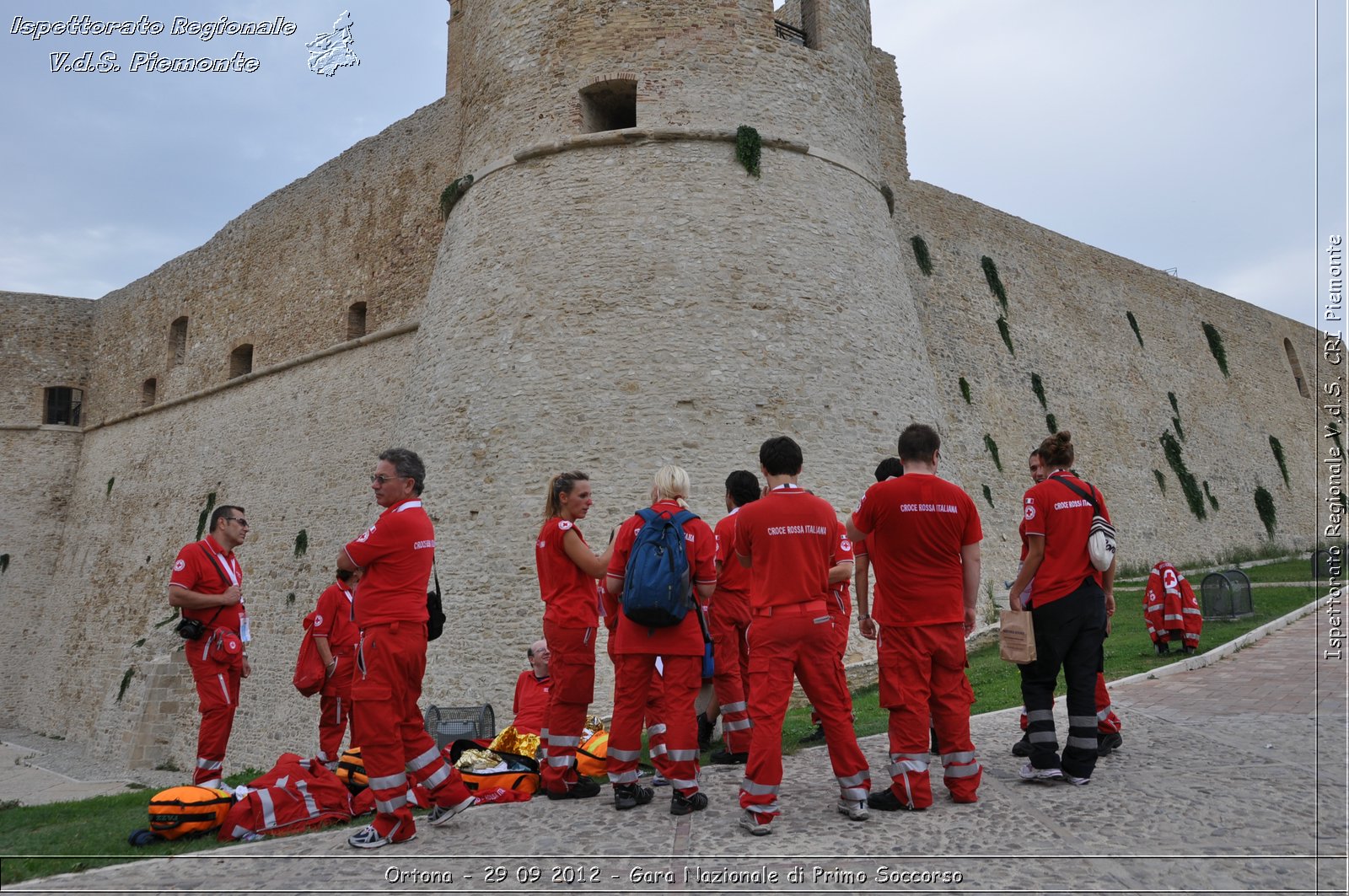 Ortona - 29 09 2012 - Gara Nazionale di Primo Soccorso - Croce Rossa Italiana - Ispettorato Regionale Volontari del Soccorso del Piemonte