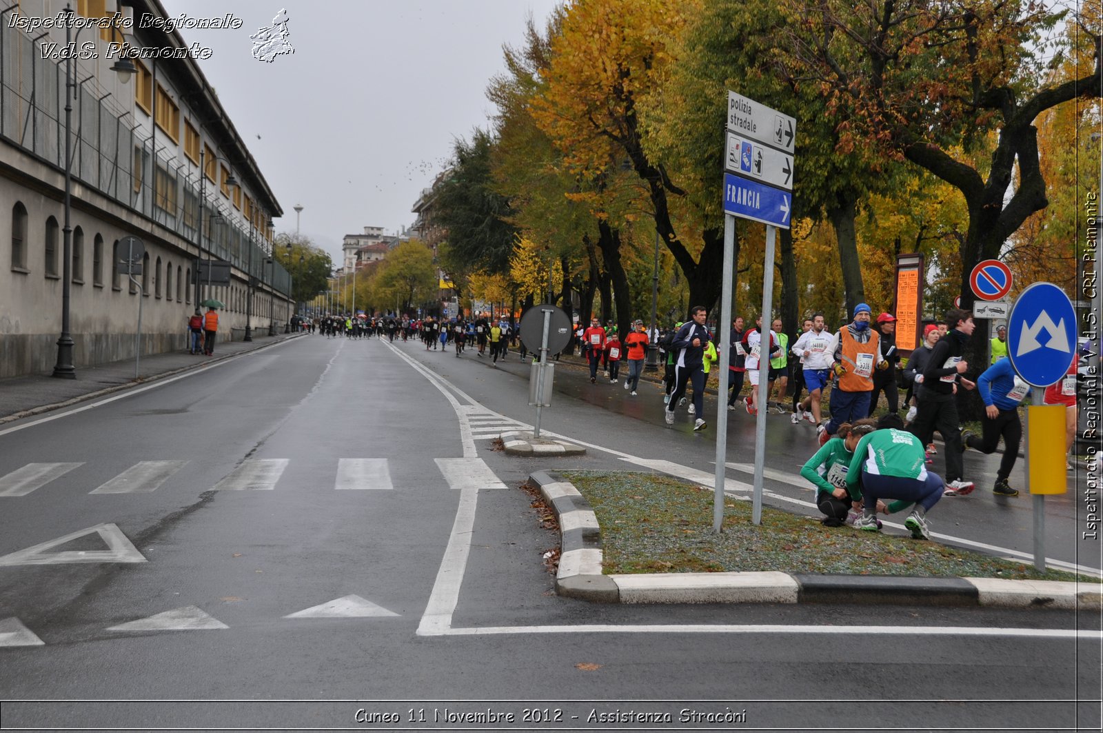 Cuneo 11 Novembre 2012 - Assistenza Stracni - Croce Rossa Italiana - Ispettorato Regionale Volontari del Soccorso del Piemonte