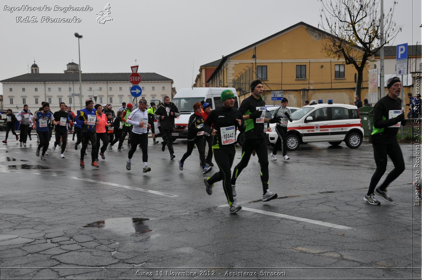 Cuneo 11 Novembre 2012 - Assistenza Stracni - Croce Rossa Italiana - Ispettorato Regionale Volontari del Soccorso del Piemonte