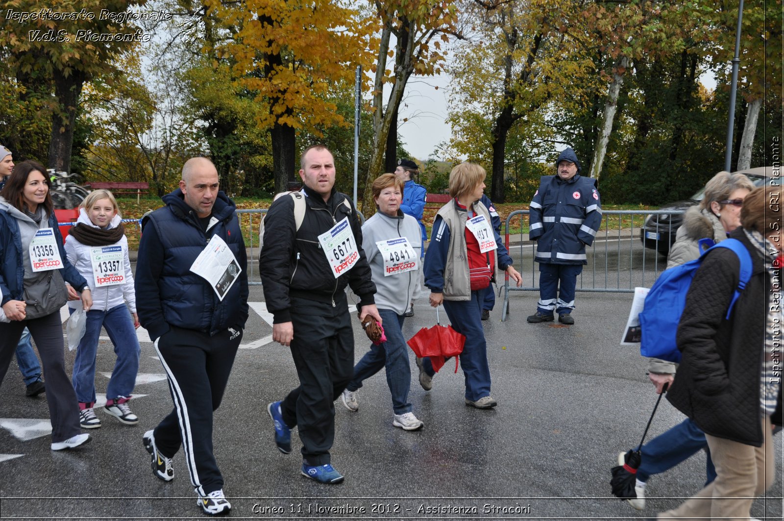 Cuneo 11 Novembre 2012 - Assistenza Stracni - Croce Rossa Italiana - Ispettorato Regionale Volontari del Soccorso del Piemonte