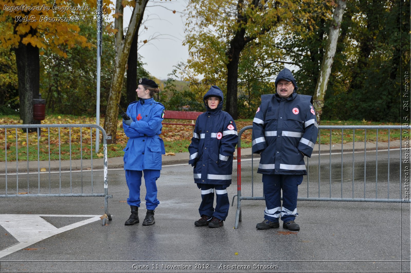 Cuneo 11 Novembre 2012 - Assistenza Stracni - Croce Rossa Italiana - Ispettorato Regionale Volontari del Soccorso del Piemonte