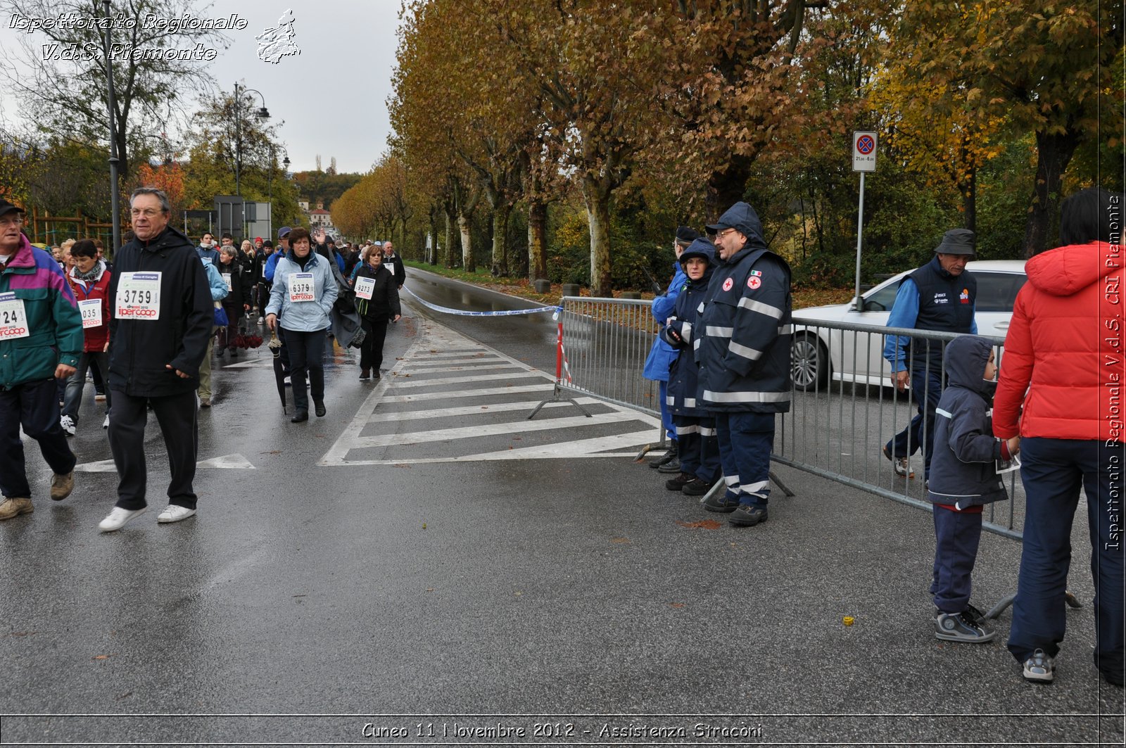 Cuneo 11 Novembre 2012 - Assistenza Stracni - Croce Rossa Italiana - Ispettorato Regionale Volontari del Soccorso del Piemonte