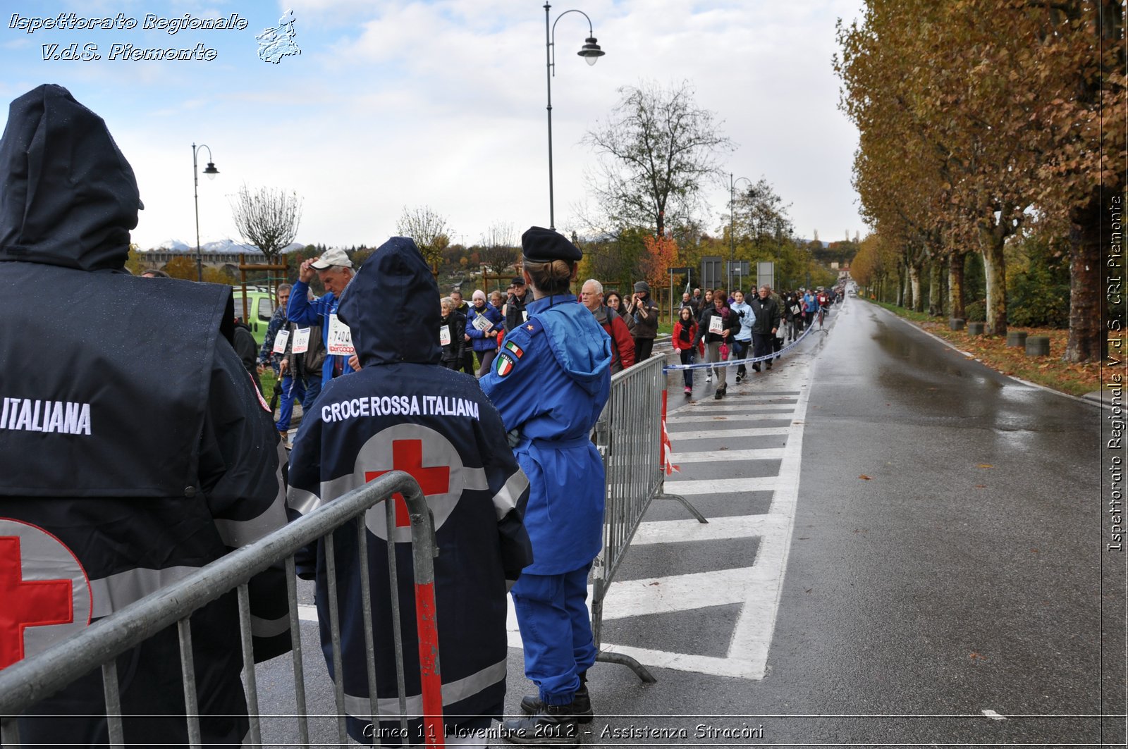 Cuneo 11 Novembre 2012 - Assistenza Stracni - Croce Rossa Italiana - Ispettorato Regionale Volontari del Soccorso del Piemonte