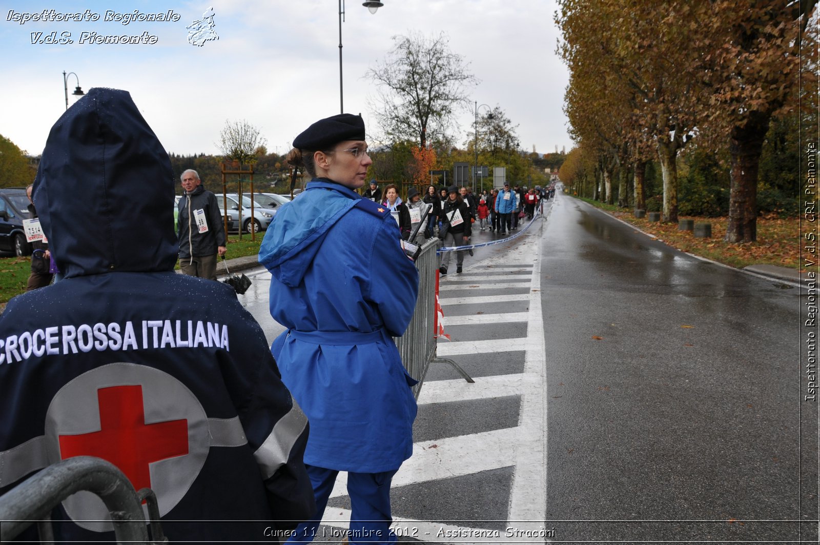 Cuneo 11 Novembre 2012 - Assistenza Stracni - Croce Rossa Italiana - Ispettorato Regionale Volontari del Soccorso del Piemonte