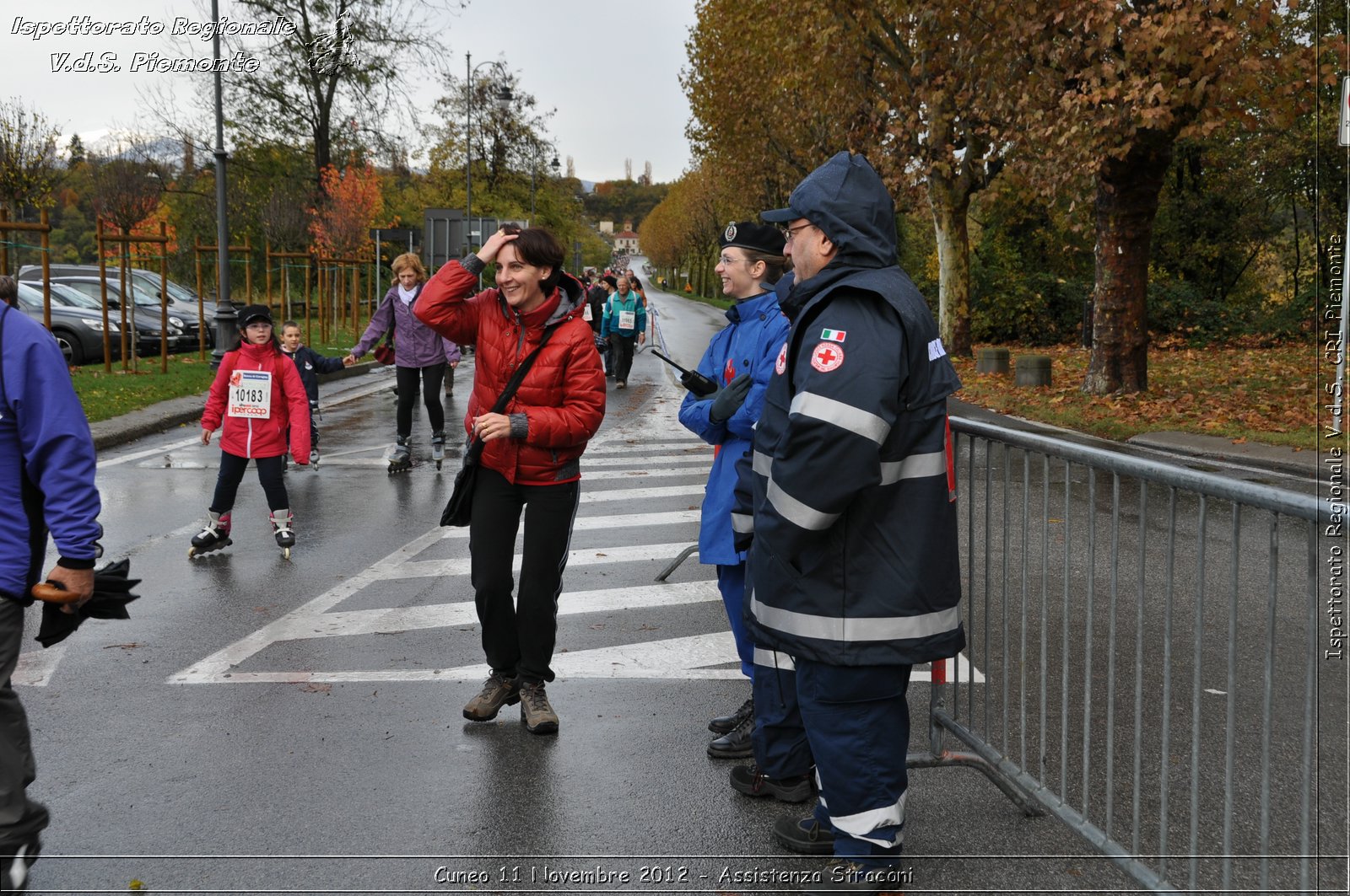 Cuneo 11 Novembre 2012 - Assistenza Stracni - Croce Rossa Italiana - Ispettorato Regionale Volontari del Soccorso del Piemonte