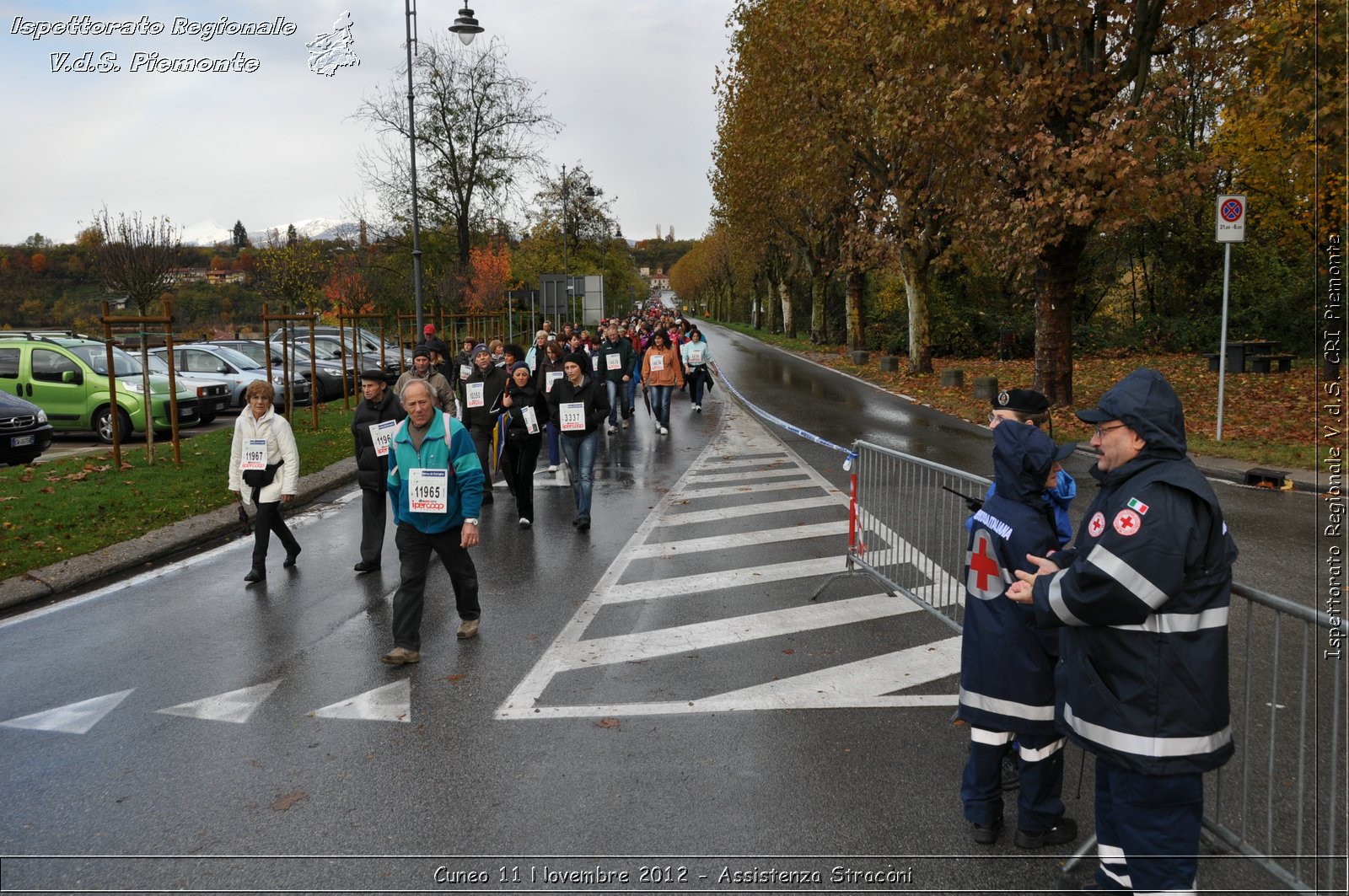 Cuneo 11 Novembre 2012 - Assistenza Stracni - Croce Rossa Italiana - Ispettorato Regionale Volontari del Soccorso del Piemonte