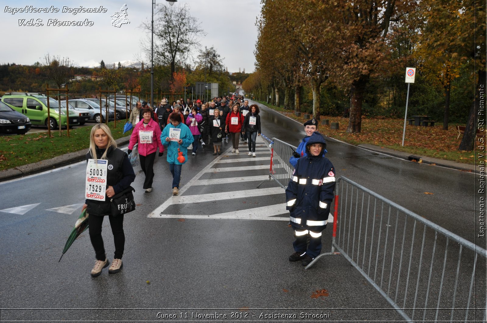 Cuneo 11 Novembre 2012 - Assistenza Stracni - Croce Rossa Italiana - Ispettorato Regionale Volontari del Soccorso del Piemonte