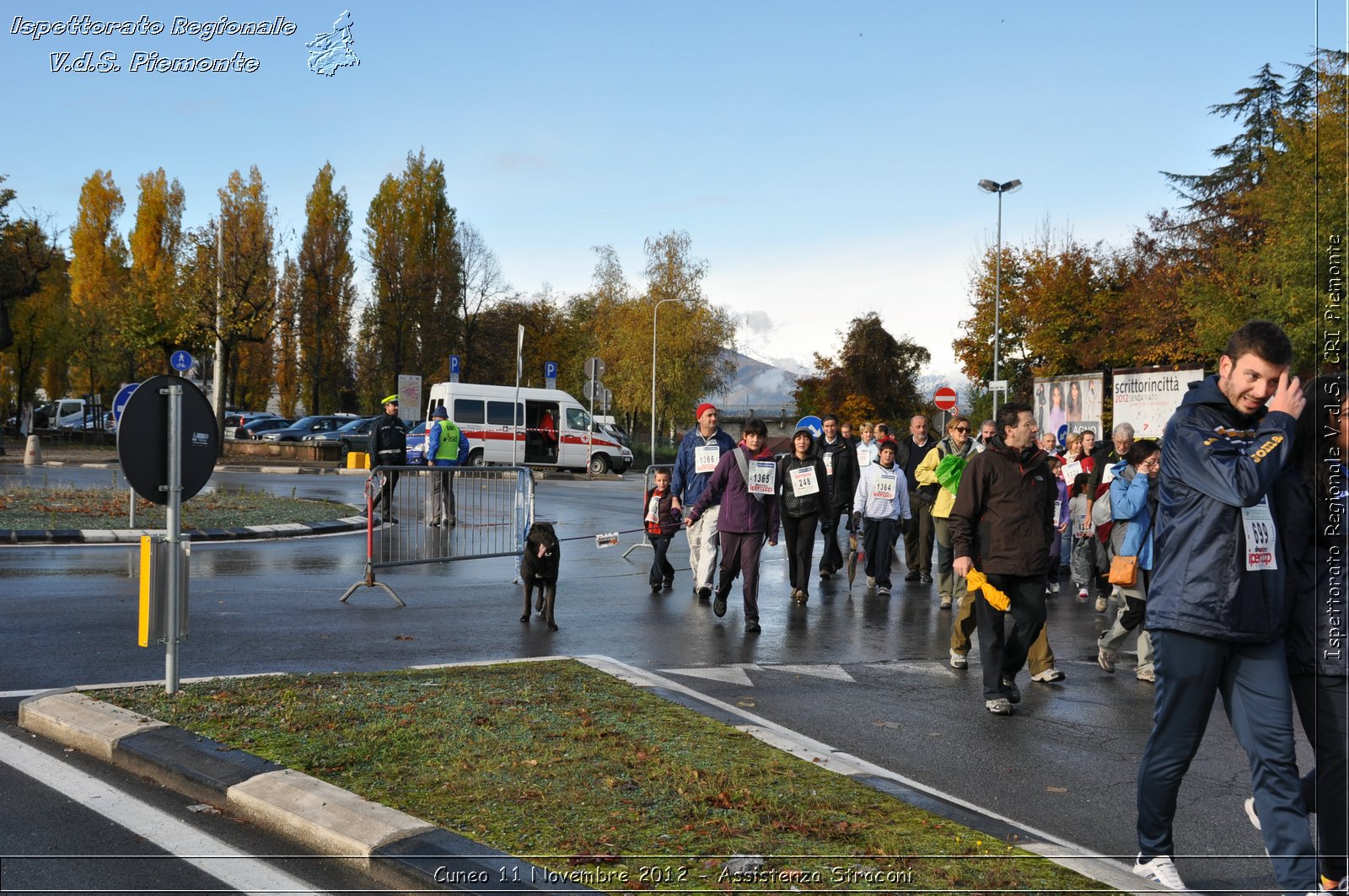 Cuneo 11 Novembre 2012 - Assistenza Stracni - Croce Rossa Italiana - Ispettorato Regionale Volontari del Soccorso del Piemonte