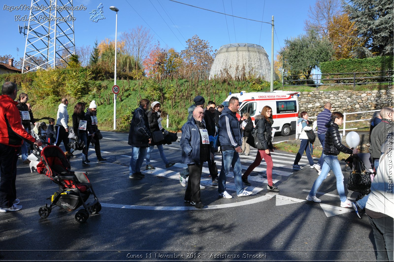 Cuneo 11 Novembre 2012 - Assistenza Stracni - Croce Rossa Italiana - Ispettorato Regionale Volontari del Soccorso del Piemonte