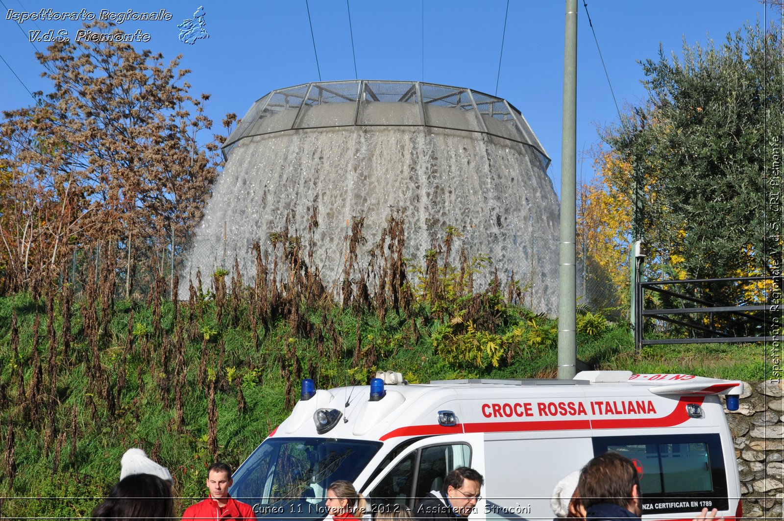 Cuneo 11 Novembre 2012 - Assistenza Stracni - Croce Rossa Italiana - Ispettorato Regionale Volontari del Soccorso del Piemonte