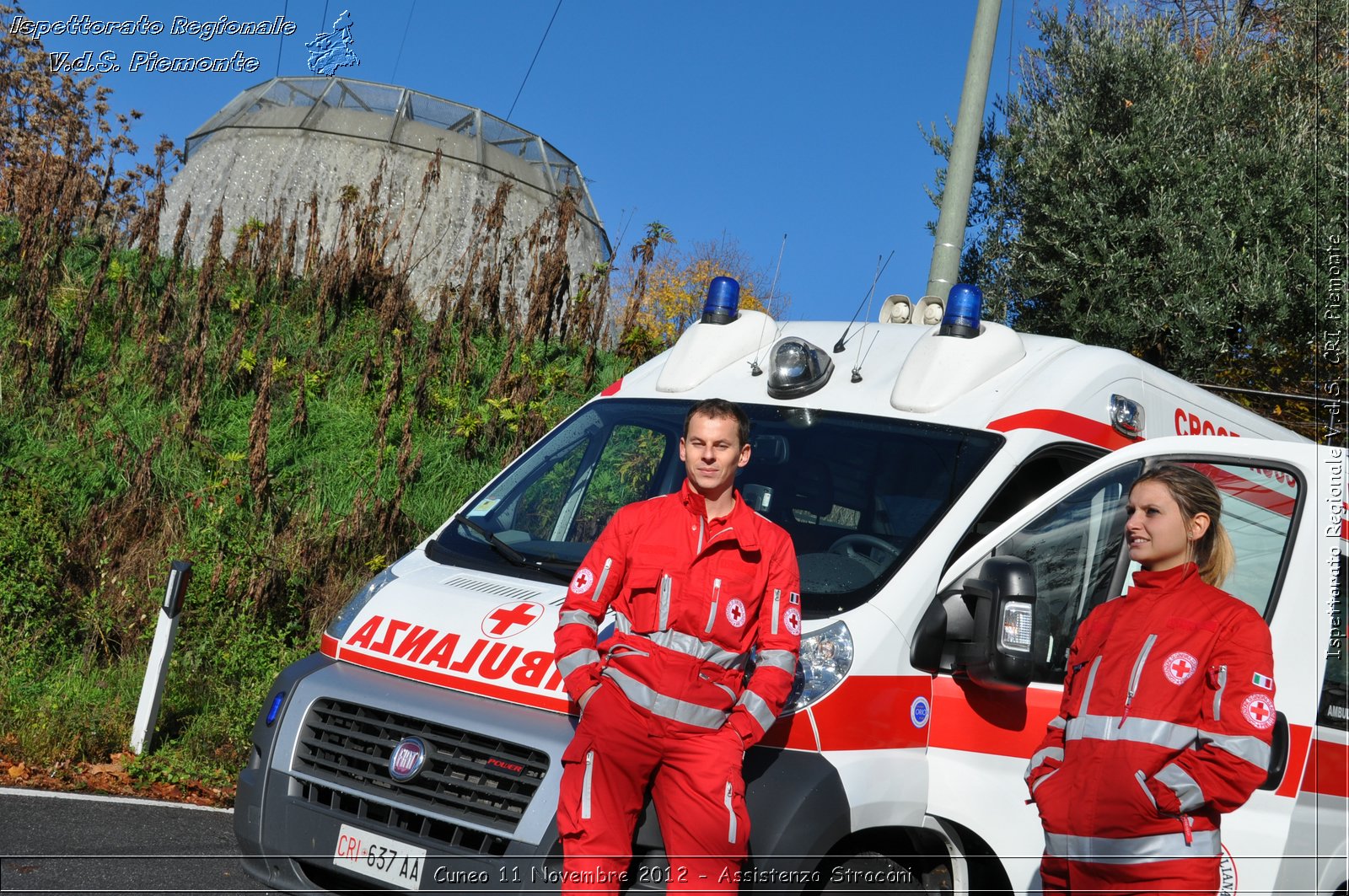 Cuneo 11 Novembre 2012 - Assistenza Stracni - Croce Rossa Italiana - Ispettorato Regionale Volontari del Soccorso del Piemonte