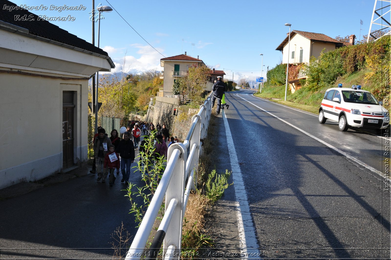 Cuneo 11 Novembre 2012 - Assistenza Stracni - Croce Rossa Italiana - Ispettorato Regionale Volontari del Soccorso del Piemonte