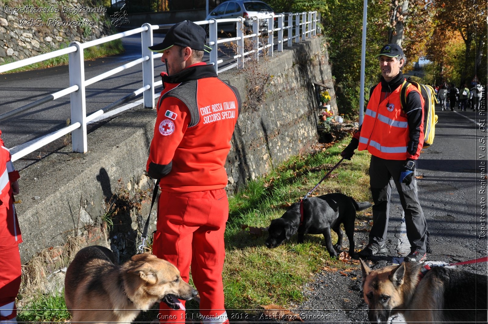 Cuneo 11 Novembre 2012 - Assistenza Stracni - Croce Rossa Italiana - Ispettorato Regionale Volontari del Soccorso del Piemonte