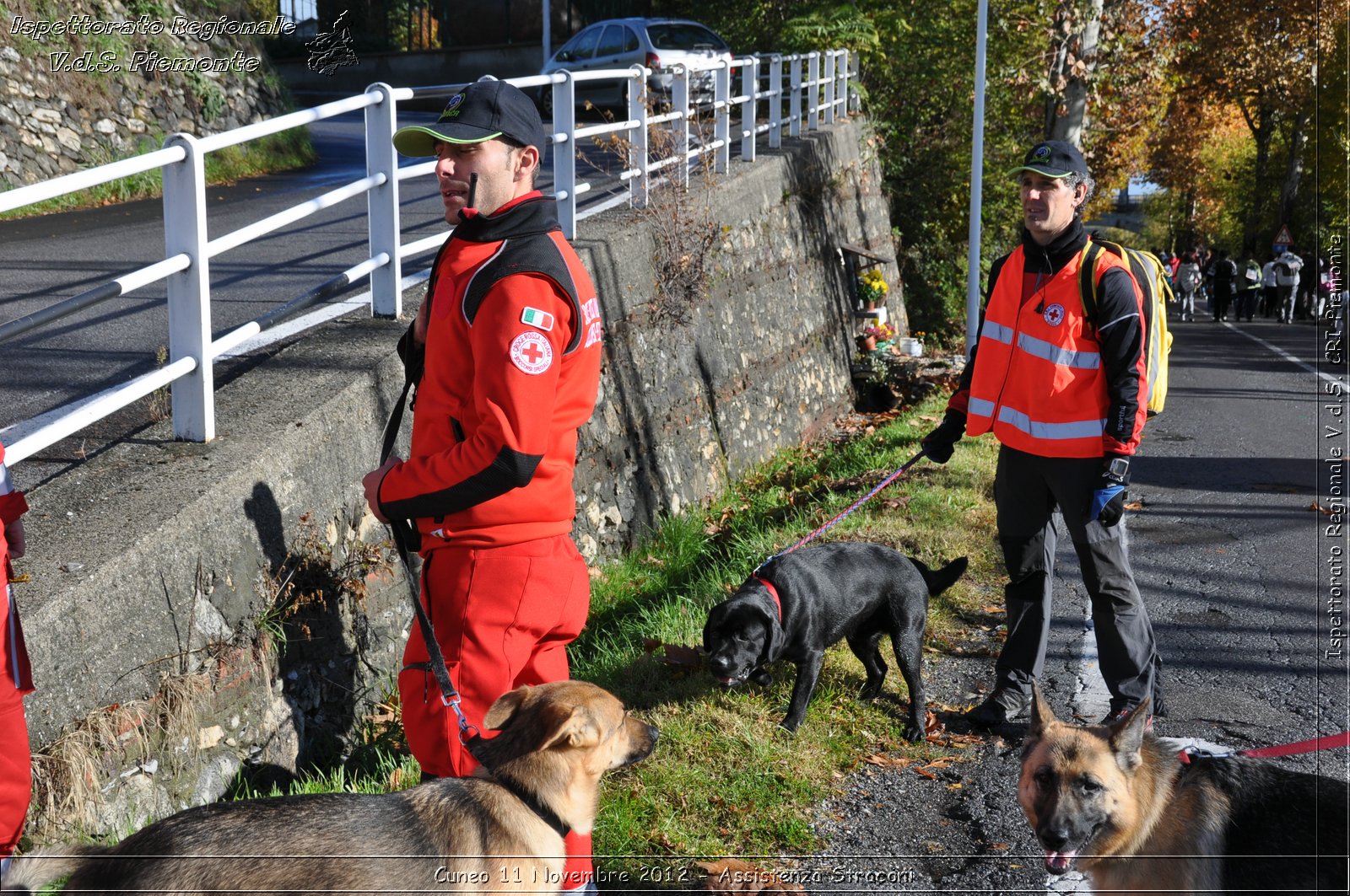 Cuneo 11 Novembre 2012 - Assistenza Stracni - Croce Rossa Italiana - Ispettorato Regionale Volontari del Soccorso del Piemonte