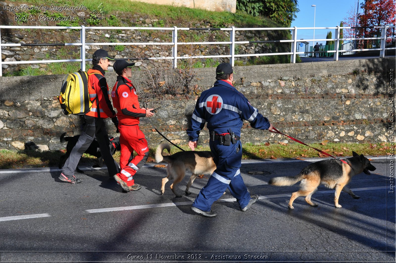 Cuneo 11 Novembre 2012 - Assistenza Stracni - Croce Rossa Italiana - Ispettorato Regionale Volontari del Soccorso del Piemonte