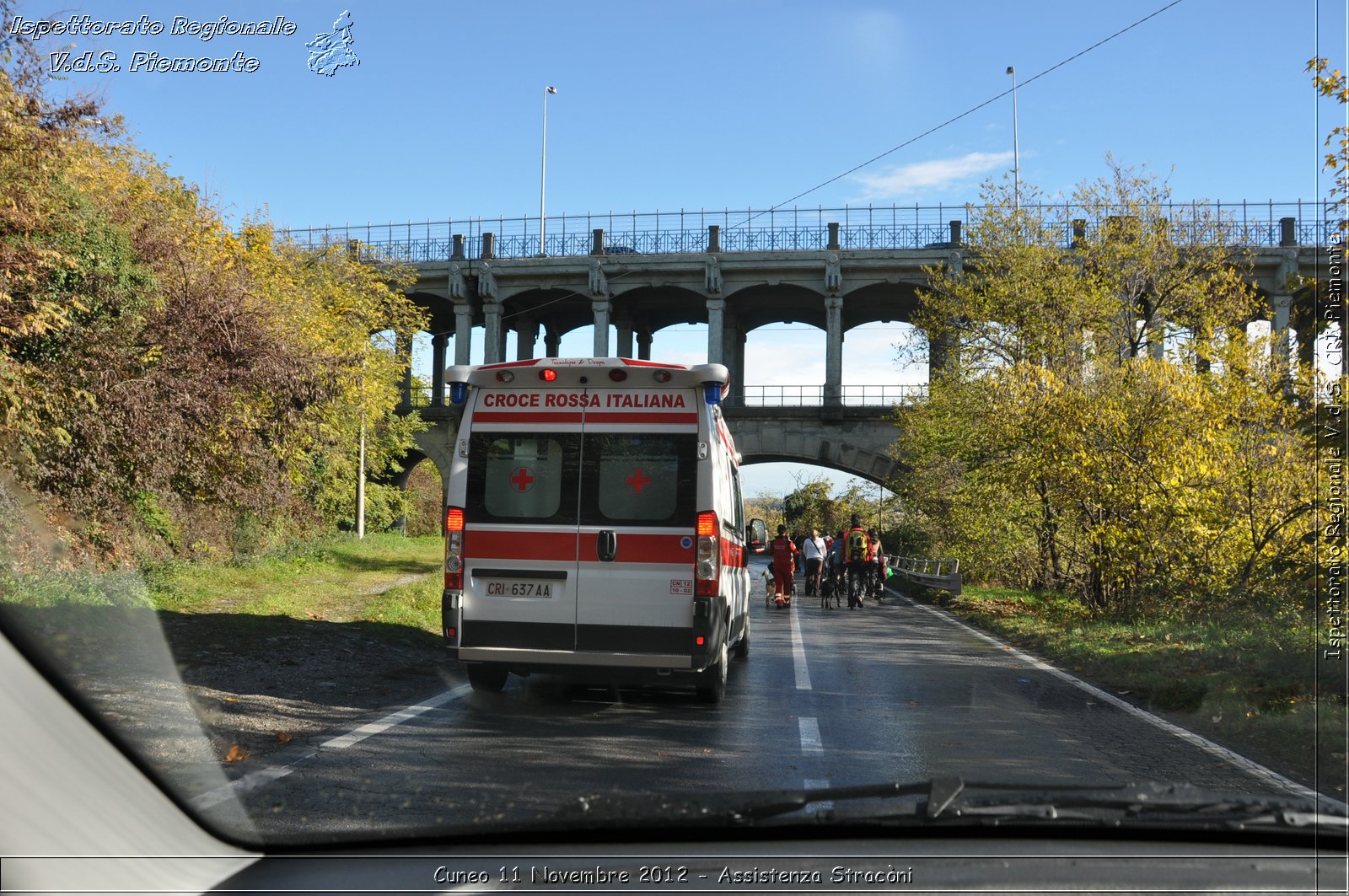 Cuneo 11 Novembre 2012 - Assistenza Stracni - Croce Rossa Italiana - Ispettorato Regionale Volontari del Soccorso del Piemonte