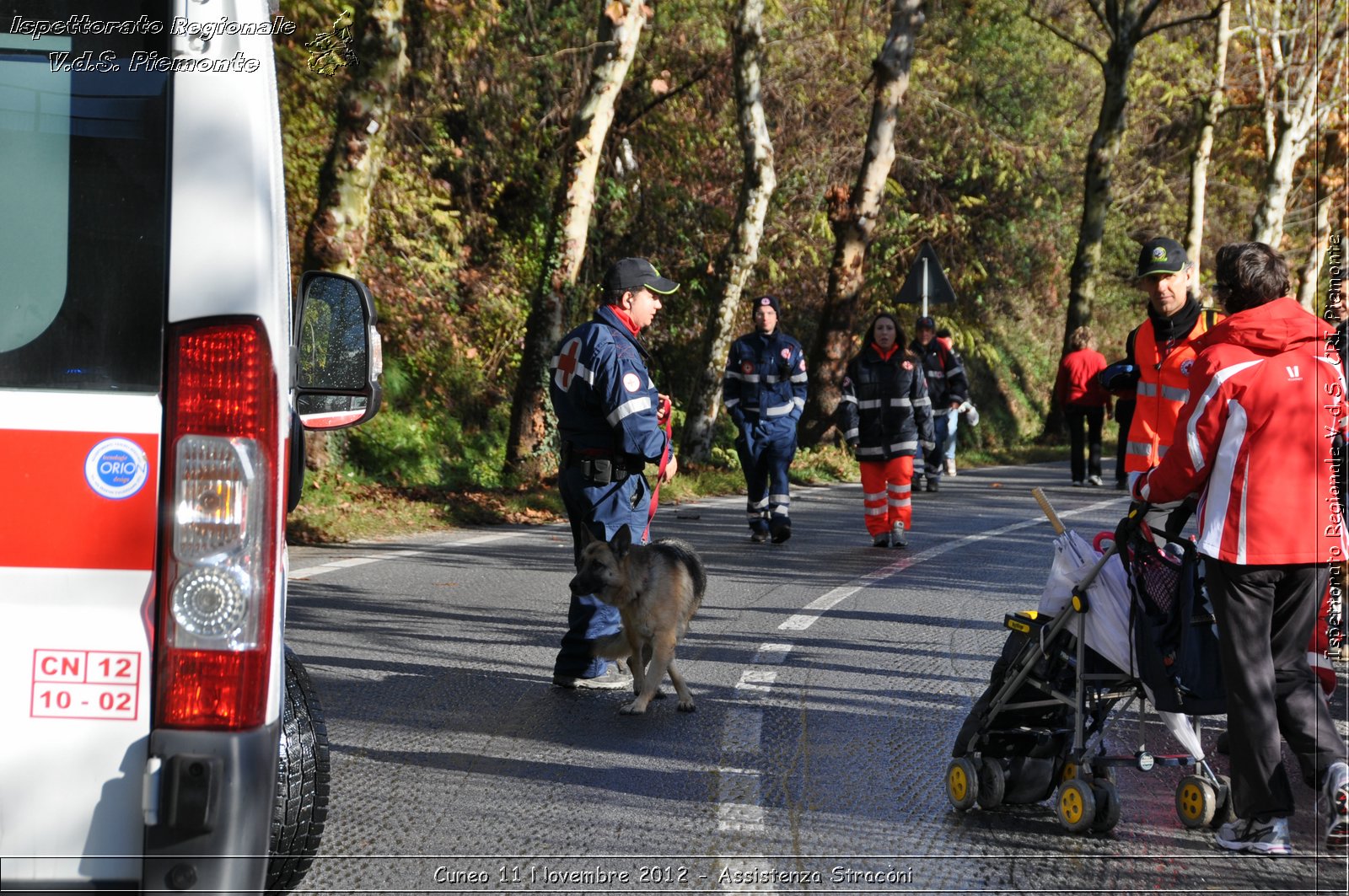 Cuneo 11 Novembre 2012 - Assistenza Stracni - Croce Rossa Italiana - Ispettorato Regionale Volontari del Soccorso del Piemonte