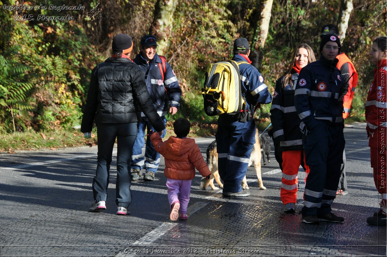 Cuneo 11 Novembre 2012 - Assistenza Stracni - Croce Rossa Italiana - Ispettorato Regionale Volontari del Soccorso del Piemonte