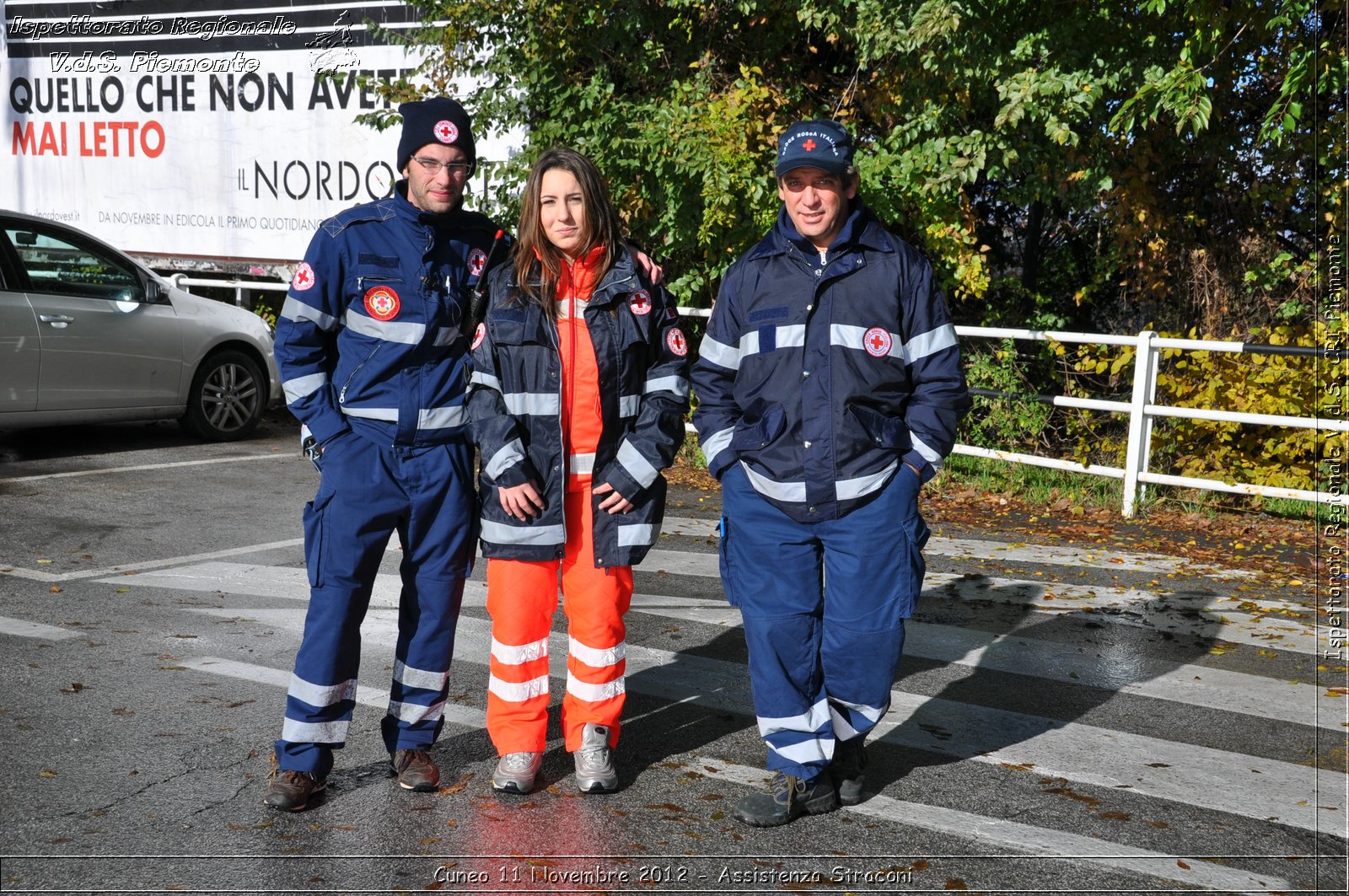 Cuneo 11 Novembre 2012 - Assistenza Stracni - Croce Rossa Italiana - Ispettorato Regionale Volontari del Soccorso del Piemonte