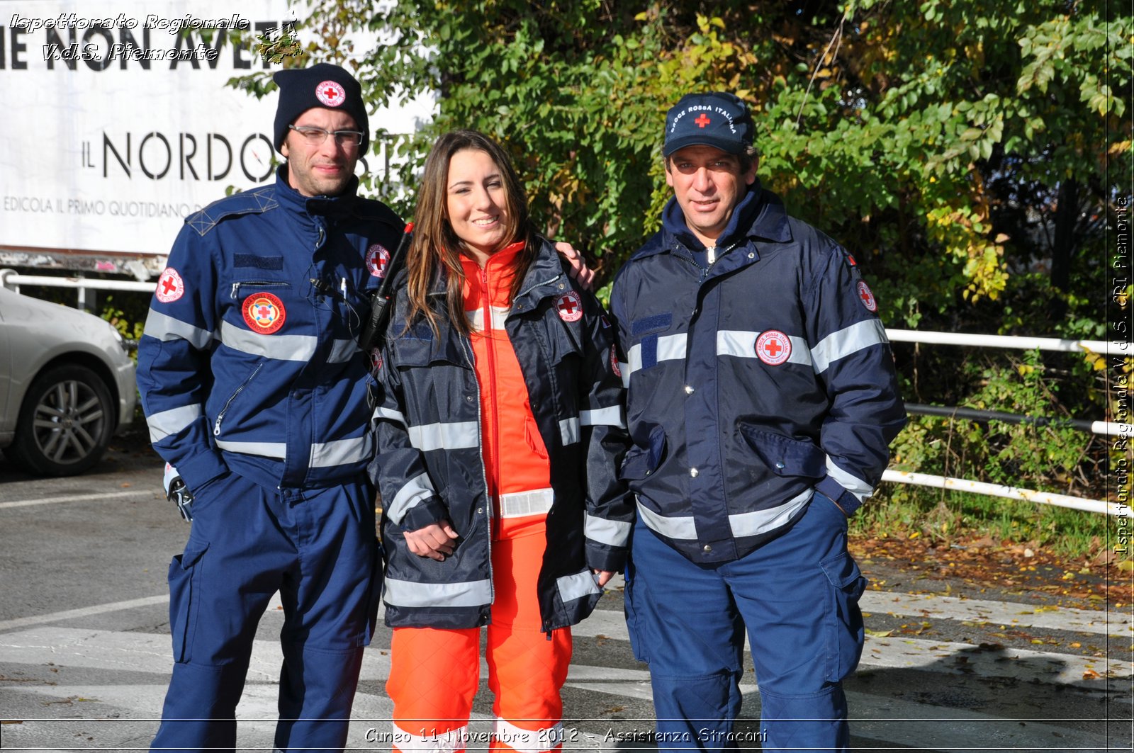 Cuneo 11 Novembre 2012 - Assistenza Stracni - Croce Rossa Italiana - Ispettorato Regionale Volontari del Soccorso del Piemonte