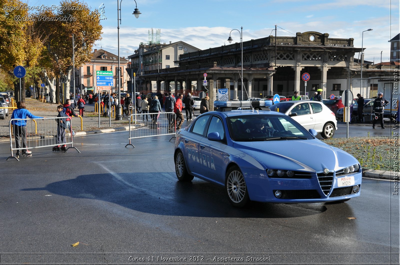 Cuneo 11 Novembre 2012 - Assistenza Stracni - Croce Rossa Italiana - Ispettorato Regionale Volontari del Soccorso del Piemonte