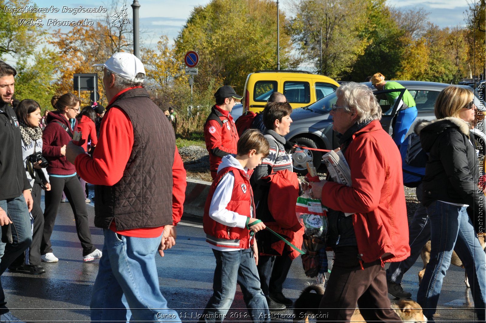 Cuneo 11 Novembre 2012 - Assistenza Stracni - Croce Rossa Italiana - Ispettorato Regionale Volontari del Soccorso del Piemonte