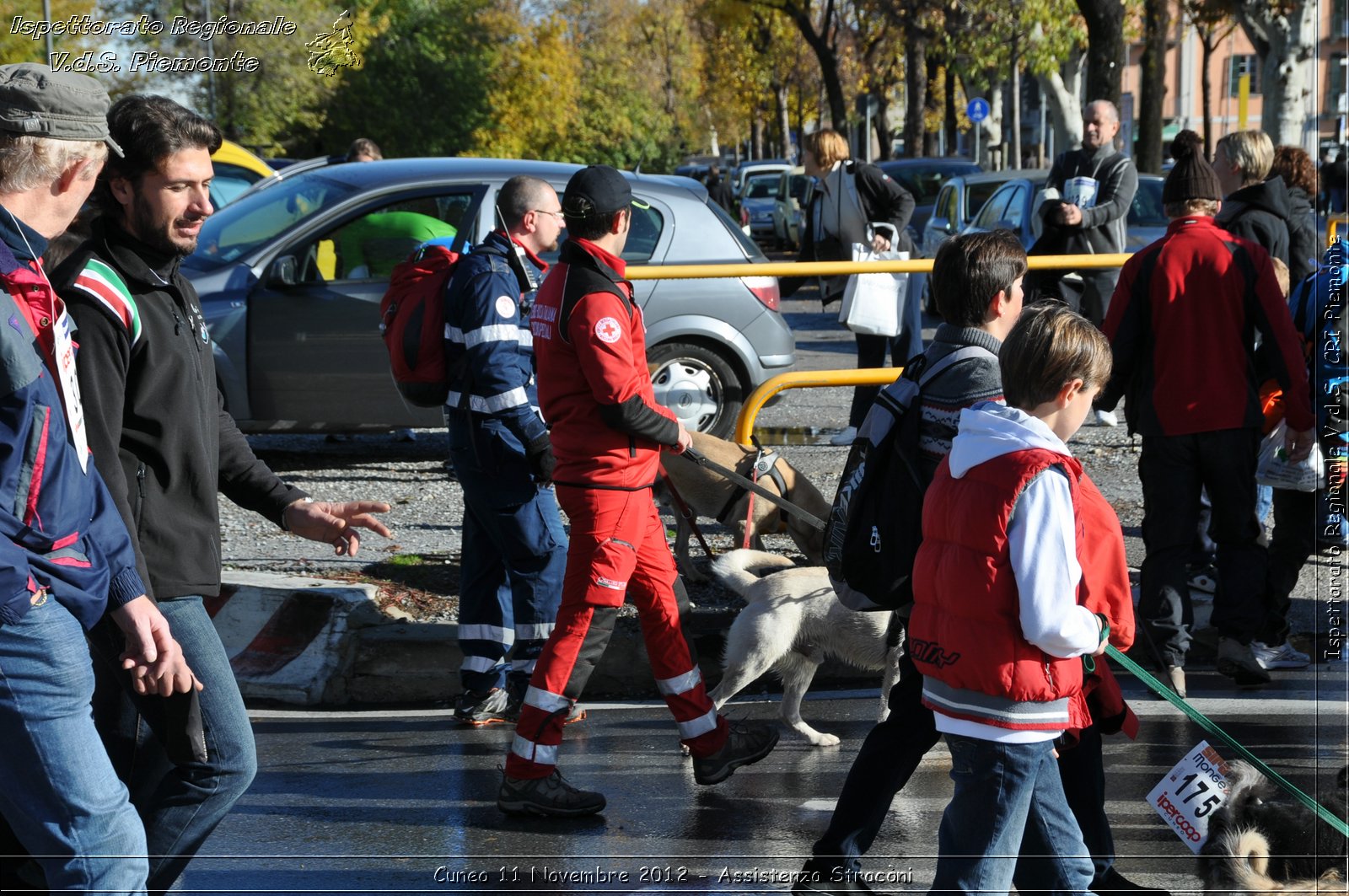 Cuneo 11 Novembre 2012 - Assistenza Stracni - Croce Rossa Italiana - Ispettorato Regionale Volontari del Soccorso del Piemonte