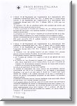 Roma 23 Novembre 2012 - Ordinanza Scioglimento Componenti - Croce Rossa Italiana - Ispettorato Regionale Volontari del Soccorso del Piemonte