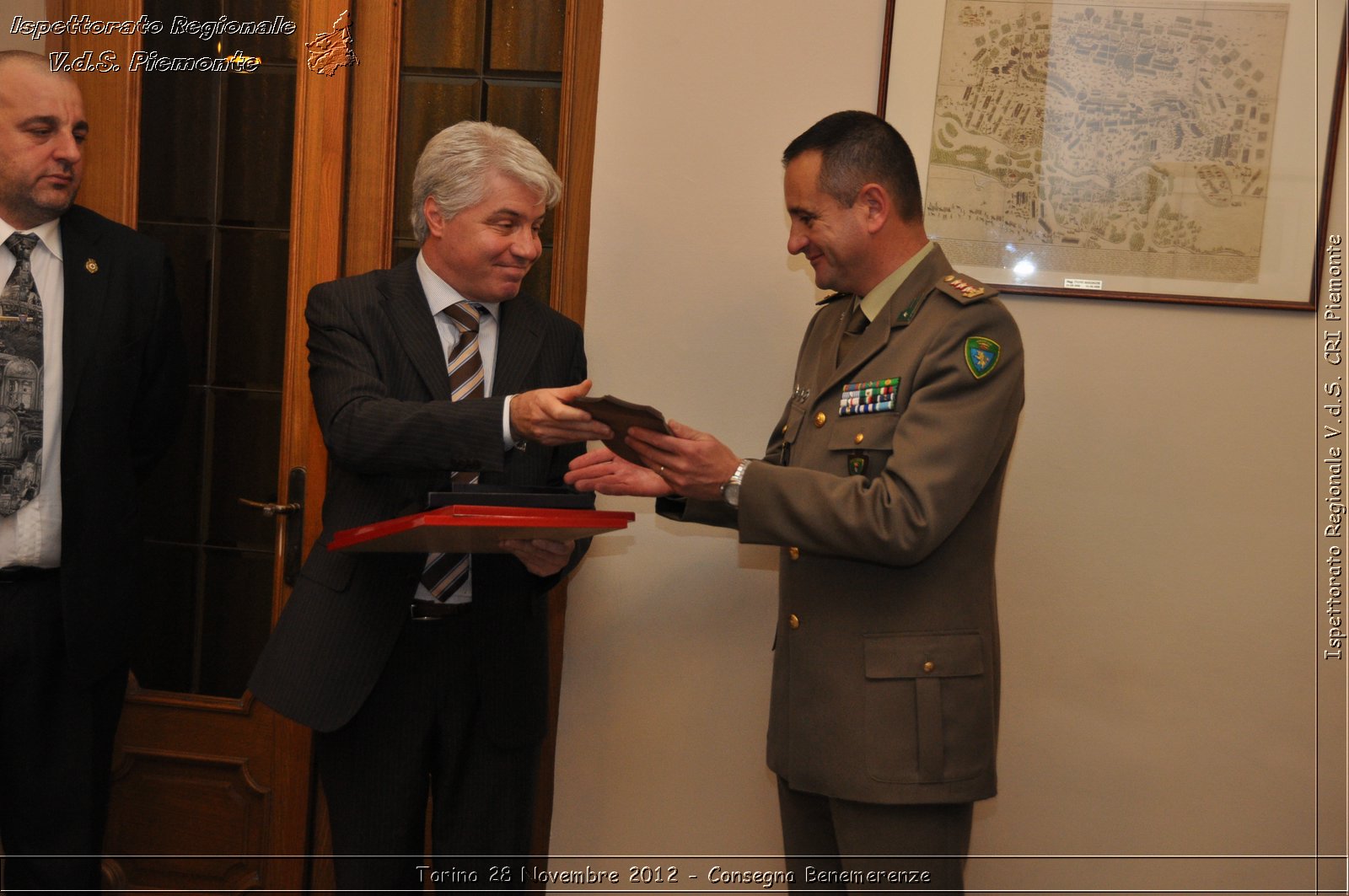 Torino 28 Novembre 2012 - Consegna Benemerenze - Croce Rossa Italiana - Ispettorato Regionale Volontari del Piemonte