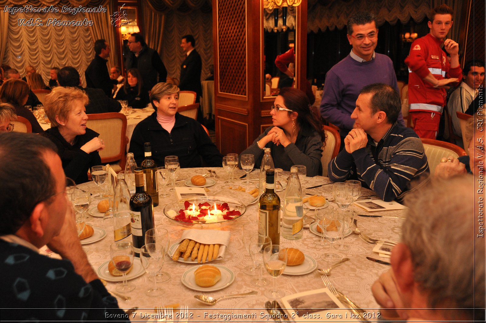 Baveno 7 Dicembre 2012 - Festeggiamenti Squadra 2 class. Gara Naz.2012 - Croce Rossa Italiana - Ispettorato Regionale Volontari del Piemonte