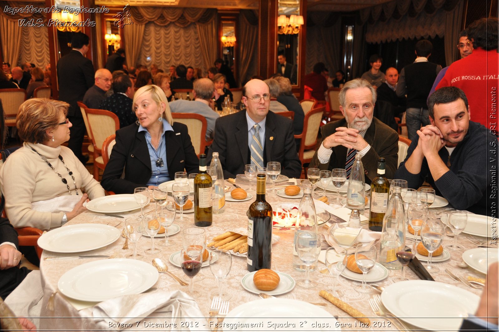 Baveno 7 Dicembre 2012 - Festeggiamenti Squadra 2 class. Gara Naz.2012 - Croce Rossa Italiana - Ispettorato Regionale Volontari del Piemonte