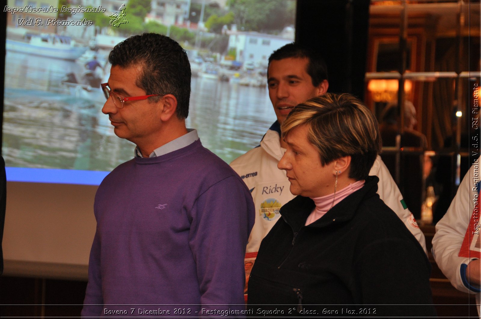 Baveno 7 Dicembre 2012 - Festeggiamenti Squadra 2 class. Gara Naz.2012 - Croce Rossa Italiana - Ispettorato Regionale Volontari del Piemonte