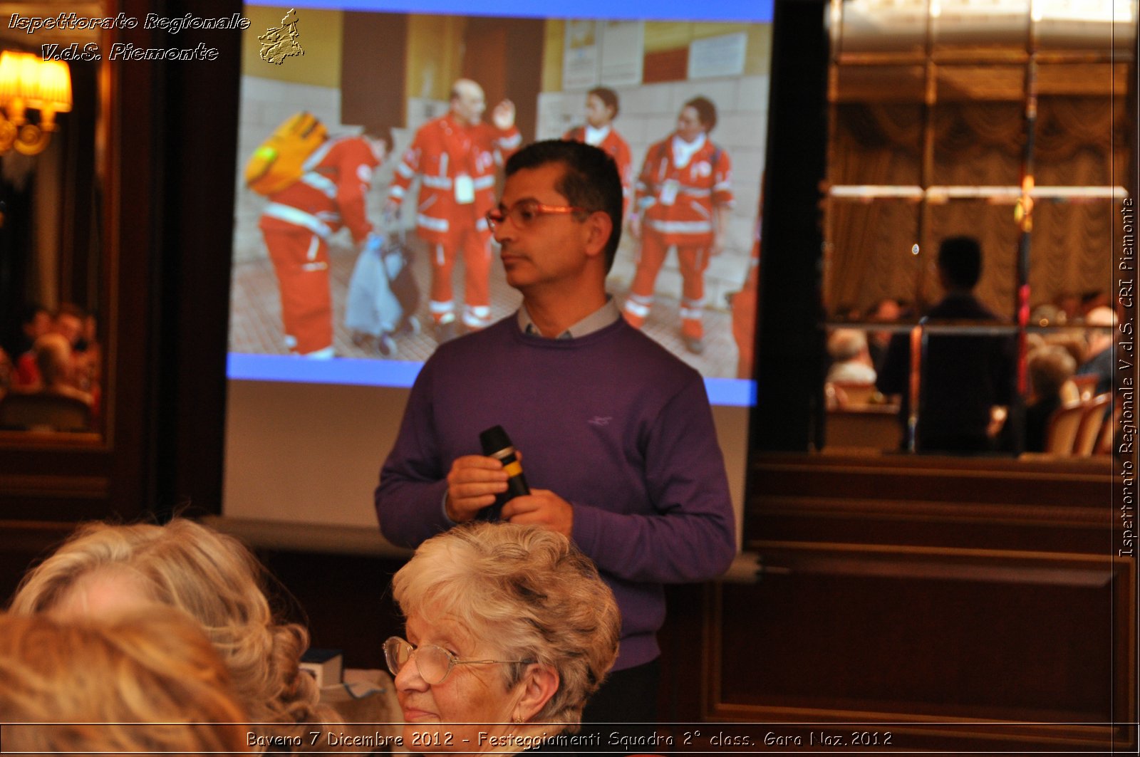 Baveno 7 Dicembre 2012 - Festeggiamenti Squadra 2 class. Gara Naz.2012 - Croce Rossa Italiana - Ispettorato Regionale Volontari del Piemonte