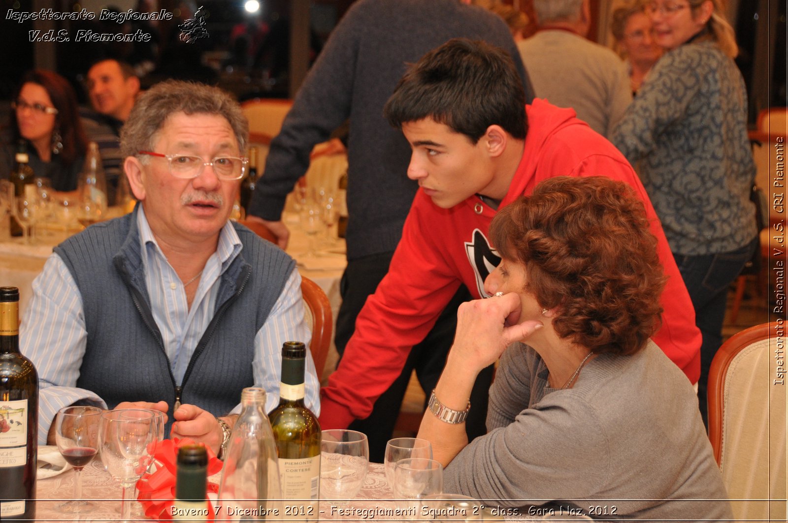 Baveno 7 Dicembre 2012 - Festeggiamenti Squadra 2 class. Gara Naz.2012 - Croce Rossa Italiana - Ispettorato Regionale Volontari del Piemonte