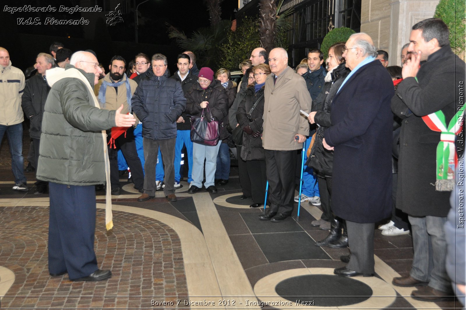 Baveno 7 Dicembre 2012 - Inaugurazione Mezzi - Croce Rossa Italiana - Ispettorato Regionale Volontari del Piemonte