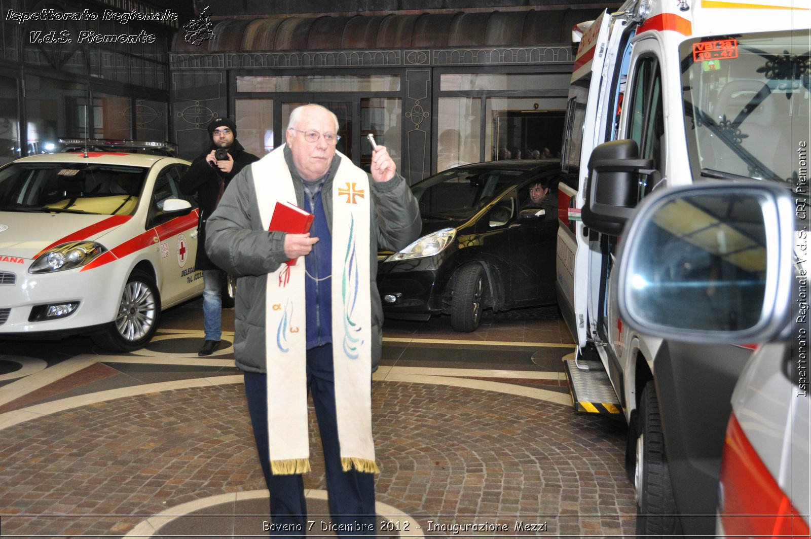 Baveno 7 Dicembre 2012 - Inaugurazione Mezzi - Croce Rossa Italiana - Ispettorato Regionale Volontari del Piemonte